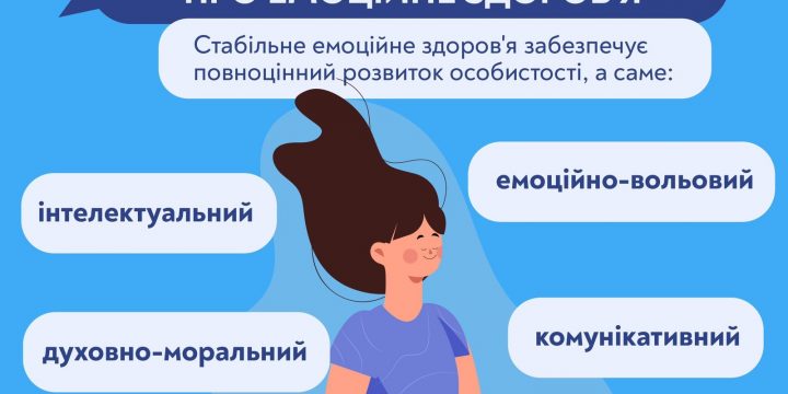 ЧОМУ ВАЖЛИВО ПІКЛУВАТИСЯ ПРО ЕМОЦІЙНЕ ЗДОРОВ‘Я