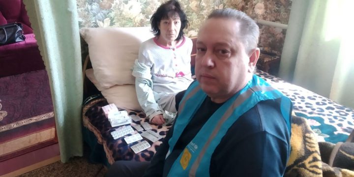 Мобільна паліативна бригада продовжує відвідування паліативних хворих Торецької громади