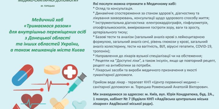 Які послуги можна отримати в Медичному хабі