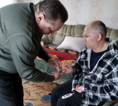 Мобільна паліативна бригада продовжує надавати паліативну допомогу хворим