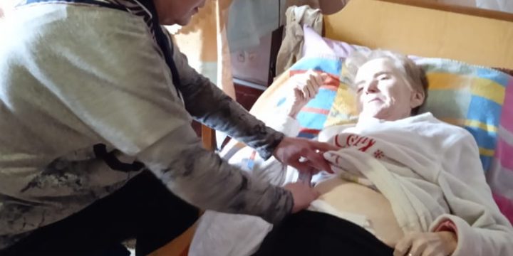 Мобільна паліативна бригада працює незважаючи на дуже напружену ситуацію в Торецькій громаді.