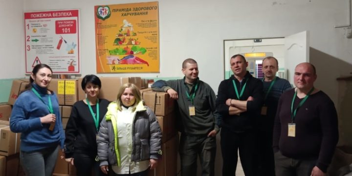 Щиро дякуємо Всесвітній організації охорони здоров’я (ВООЗ) за надану гуманітарну допомогу