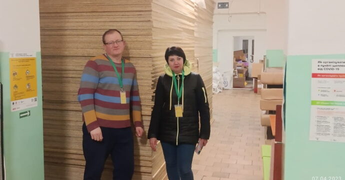 Щиро дякуємо Благодійній організації «Благодійний фонд «Юа брокери без кордонів Україна» за надану гуманітарну допомогу