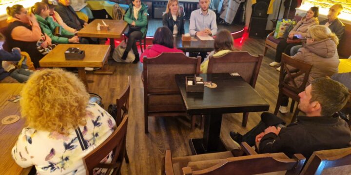 В гуманітарному штабі волонтерської допомоги “Рестовратор. Картопляне військо” відбулася зустріч з внутрішньо переміщеними особами