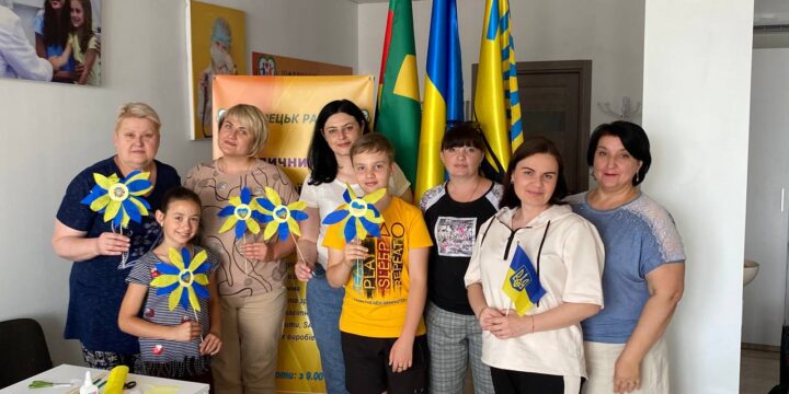 Майстер-клас «Патріотичний соняшник»