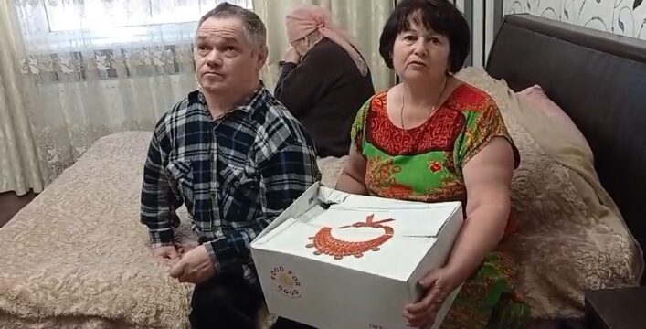 Видача продуктових наборів паліативним хворим