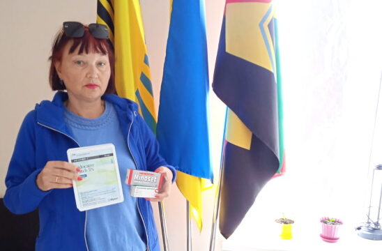 Звертайтеся в наші гуманітарні хаби за медичною допомогою та ліками