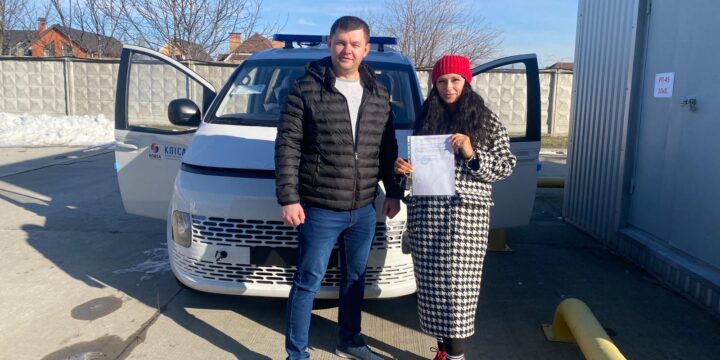 Вдячні Центру громадського здоров’я МОЗ України за переданий автомобіль