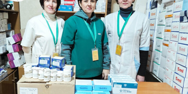 Отримали гуманітарну допомогу у вигляді лікарських засобів