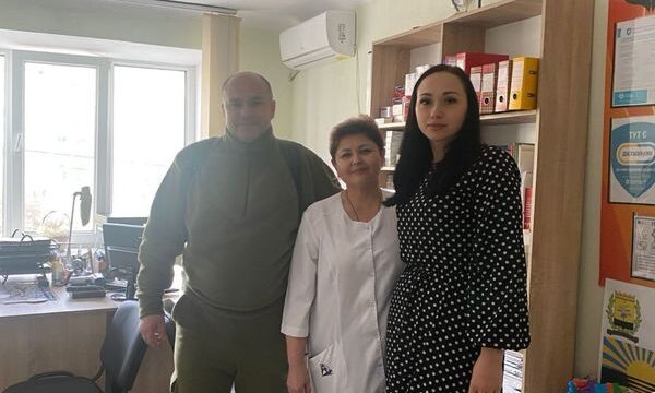 Начальник Торецької міської військової адміністрації Василь Чинчик з робочим візитом відвідав гуманітарний простір Торецької громади в місті Дніпрі