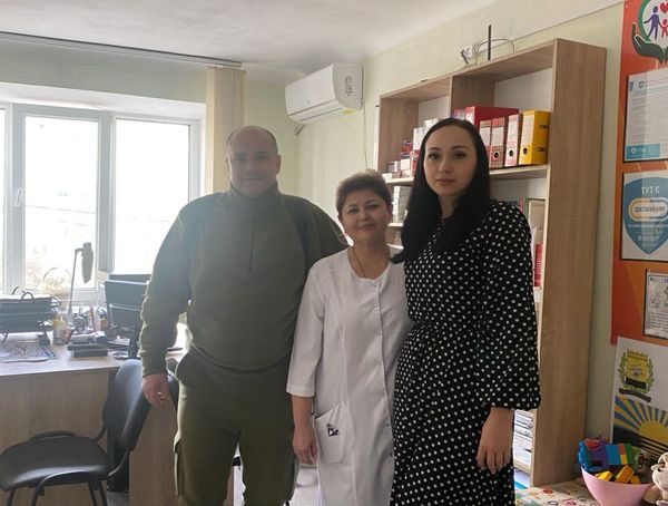 Начальник Торецької міської військової адміністрації Василь Чинчик з робочим візитом відвідав гуманітарний простір Торецької громади в місті Дніпрі