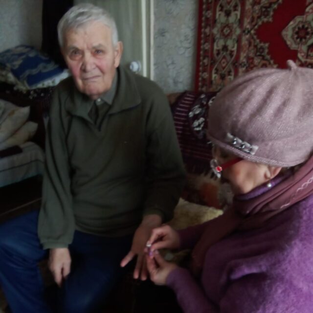Продовжується робота паліативної команди Центру сімейної медицини міста Торецька