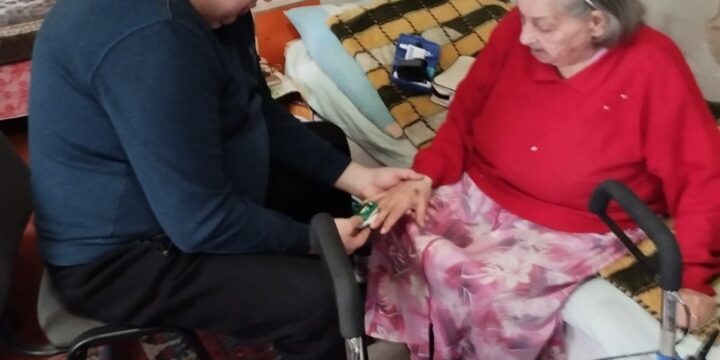 Продовжується робота паліативної команди Центру сімейної медицини міста Торецька