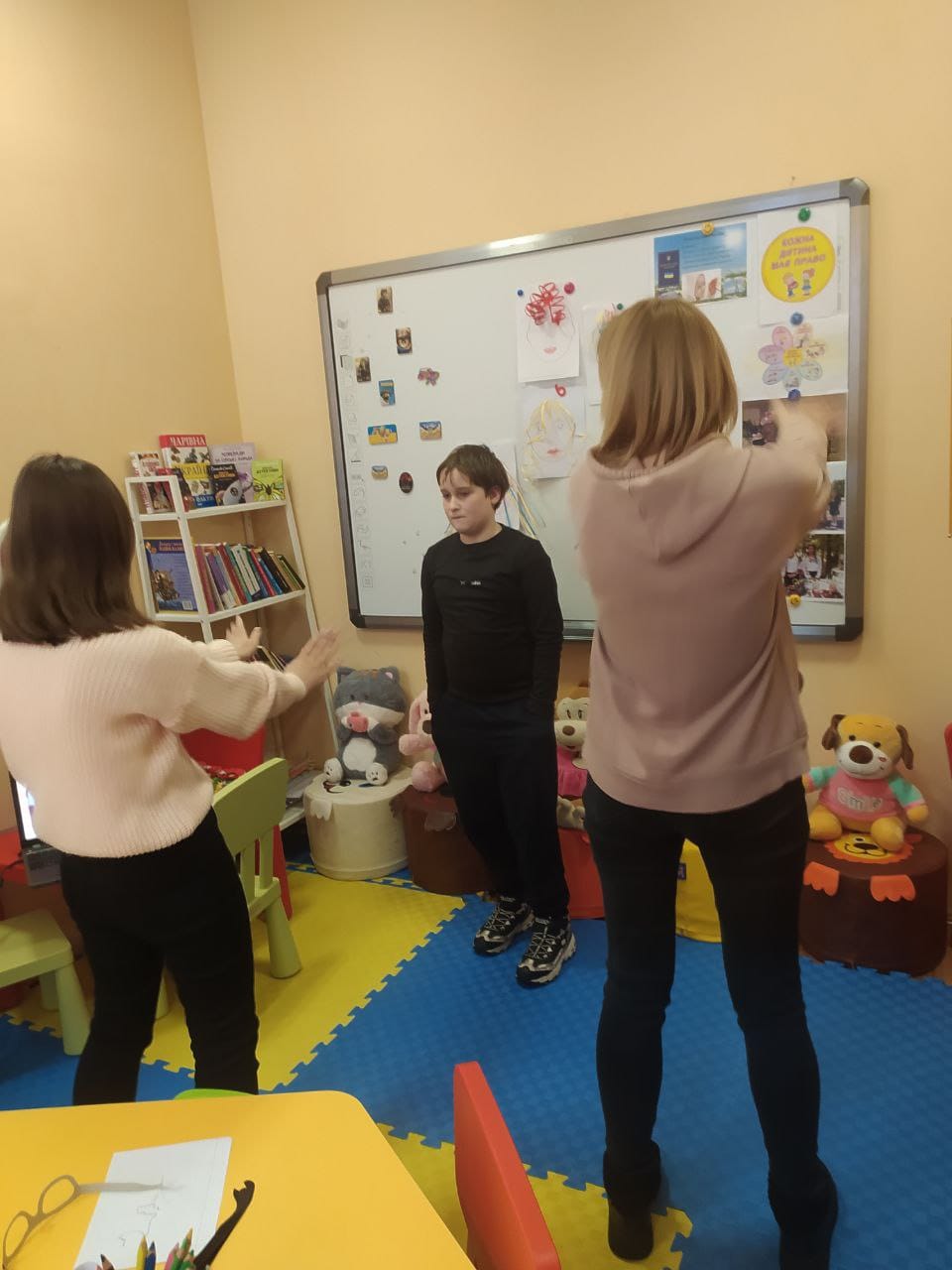 9 лютого в дитячому просторі Торецької громади м. Київ був проведений квест "Секретні агенти: пошук скарбів"