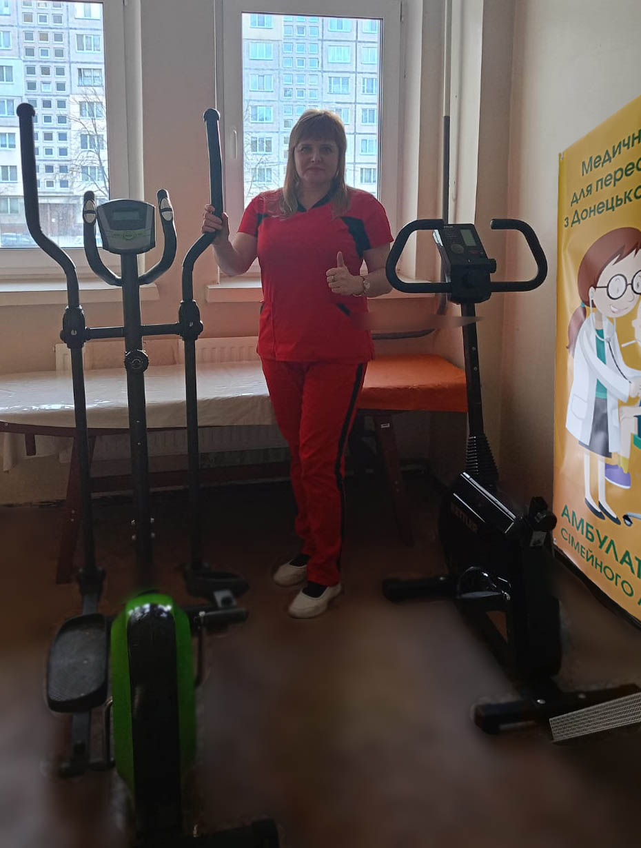 Отримали реабілітаційне обладнання