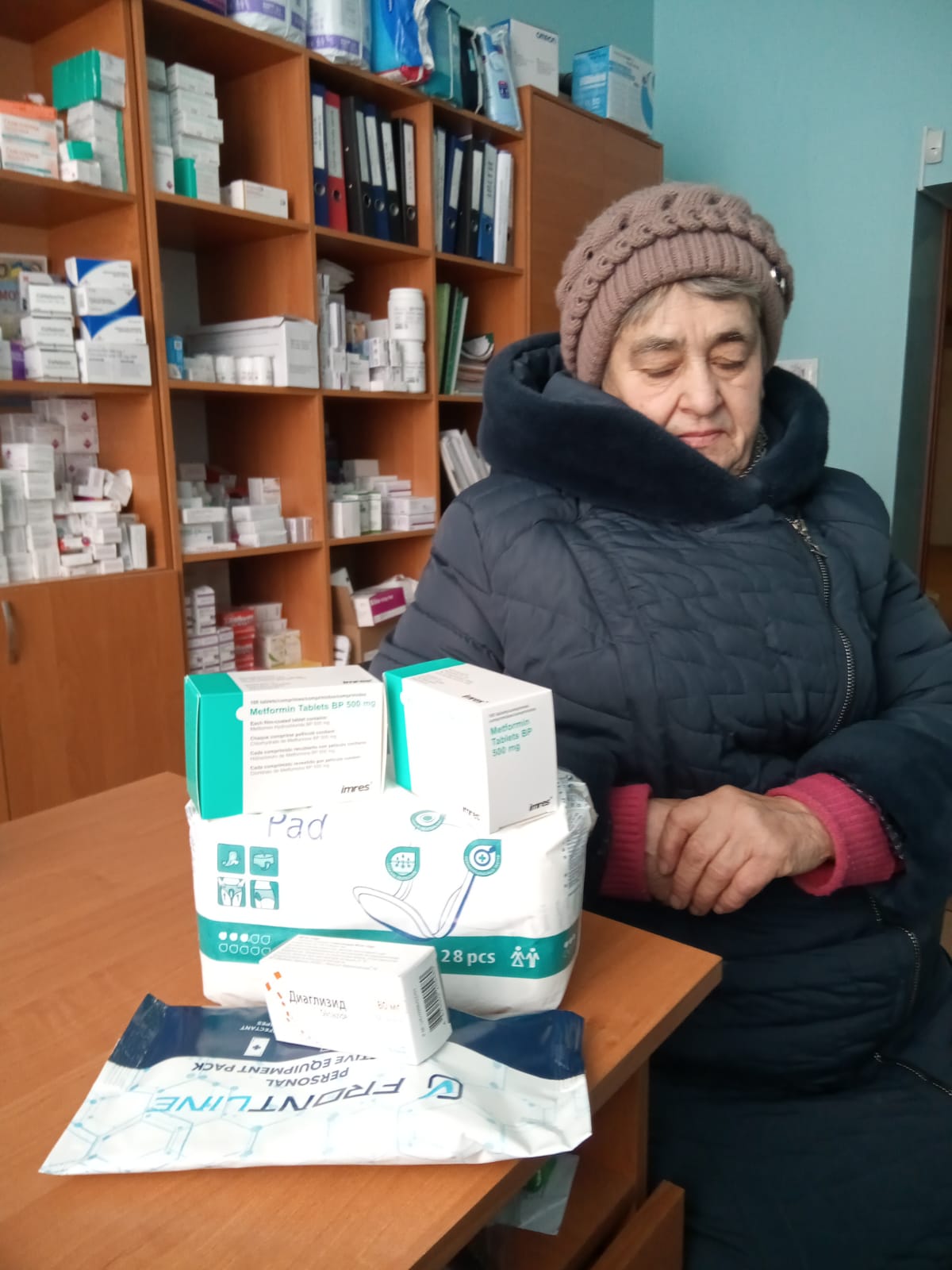 Медичний персонал Центру сімейної медицини м. Торецька продовжує працювати