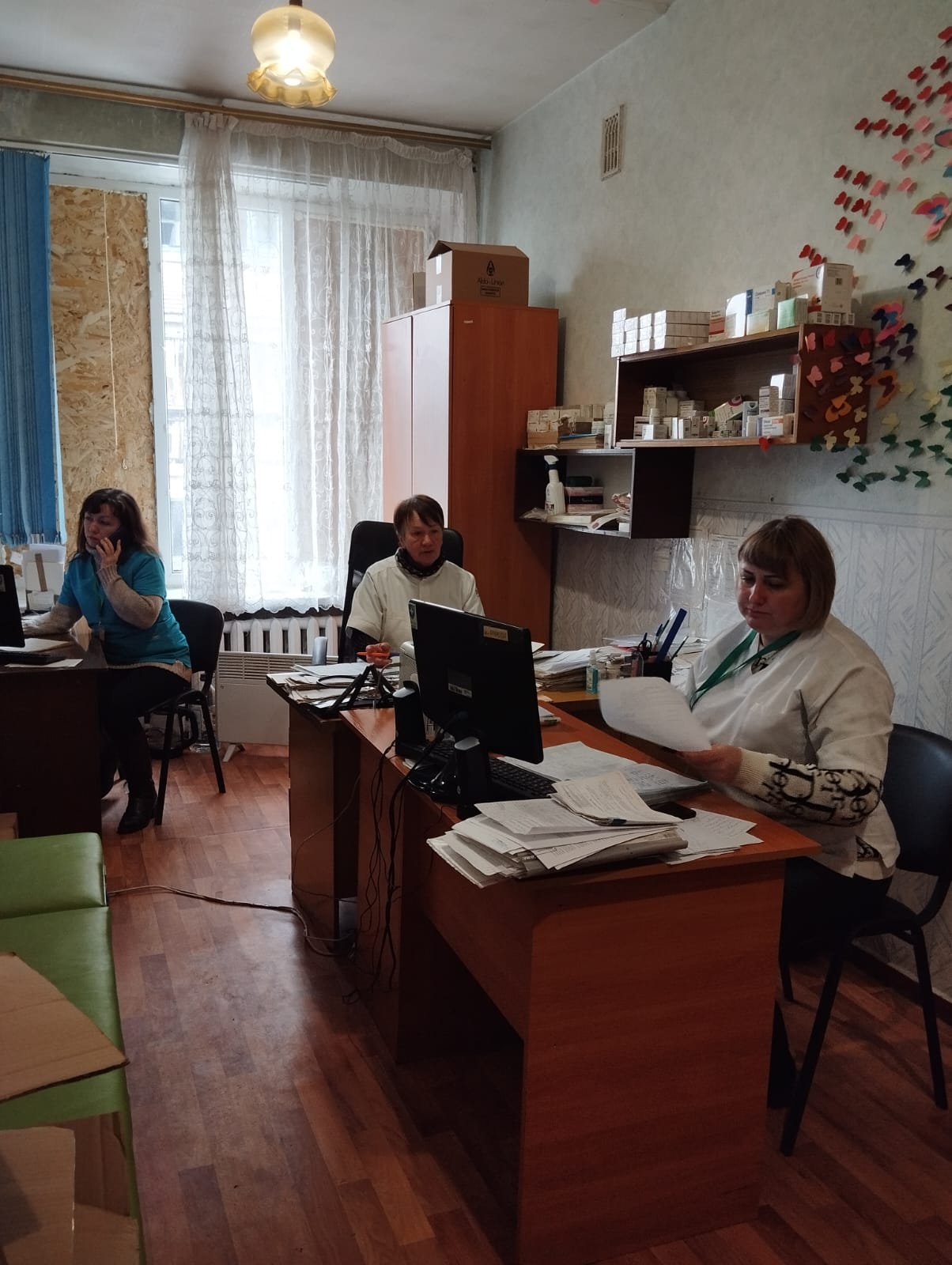 Медичний персонал продовжує працювати та надавати якісну медичну допомогу мешканцям Торецької громади
