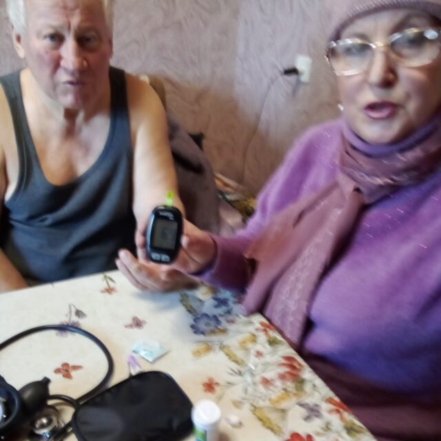 Продовжується робота паліативної команди Центру сімейної медицини міста Торецька