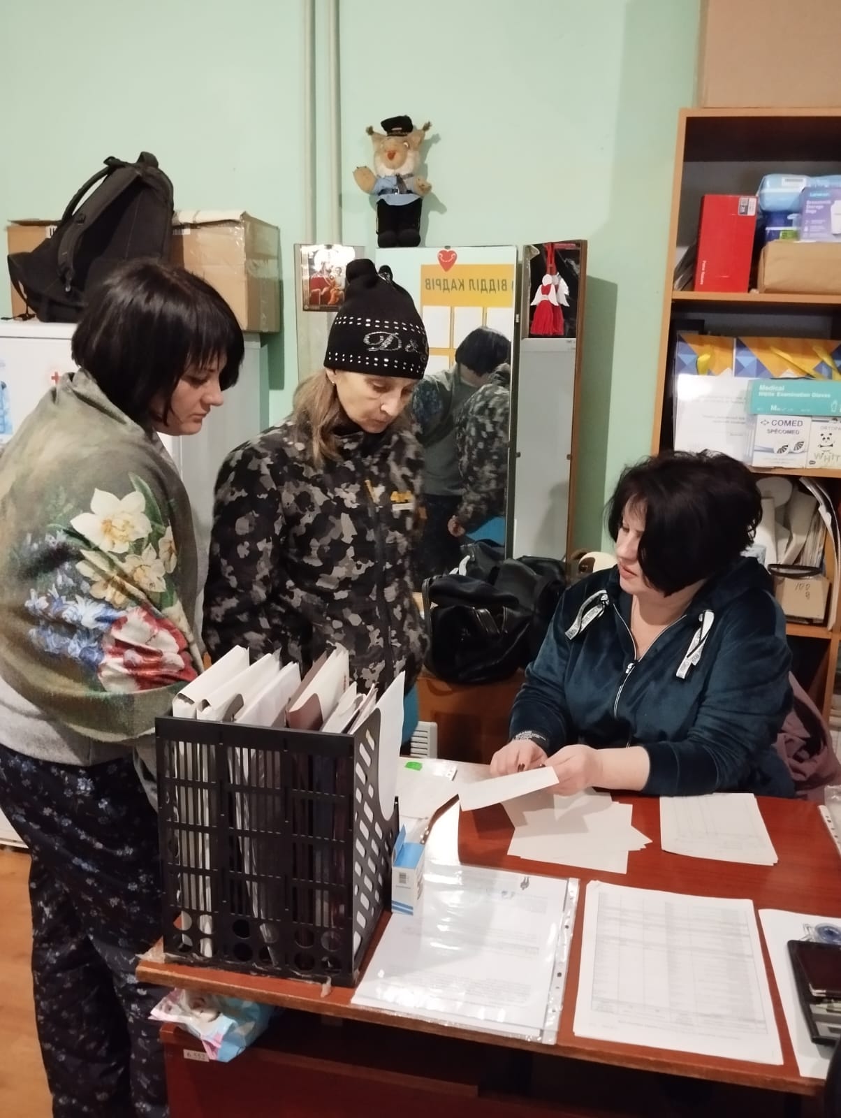 Медичний персонал продовжує працювати та надавати якісну медичну допомогу мешканцям Торецької громади