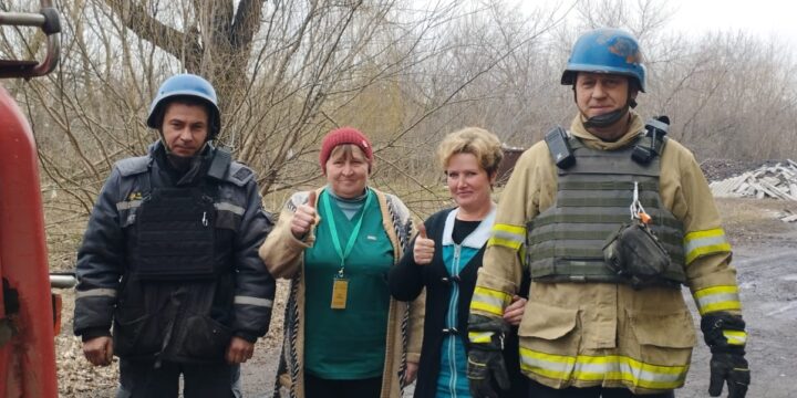 Щиро дякуємо співробітникам 22 ДПРЗ ГУ ДСНС України у Донецькій області за підвоз технічної води