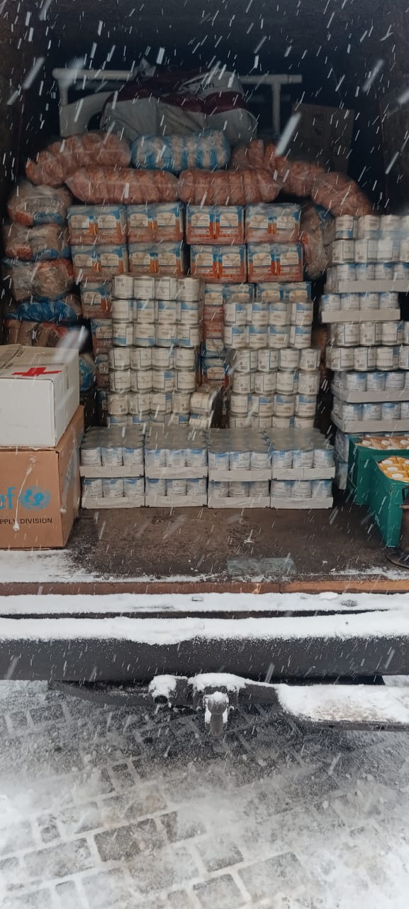 Отримали гуманітарну допомогу у вигляді продуктів харчування та лікарських засобів
