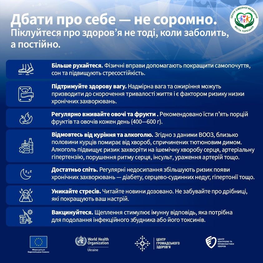 Здоров'я — це найцінніший ресурс