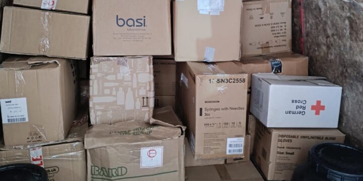 Отримали гуманітарну допомогу у вигляді лікарських засобів та виробів медичного призначення