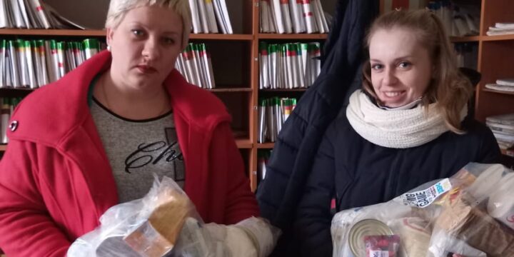 Отримали гуманітарну допомогу у вигляді продуктових наборів