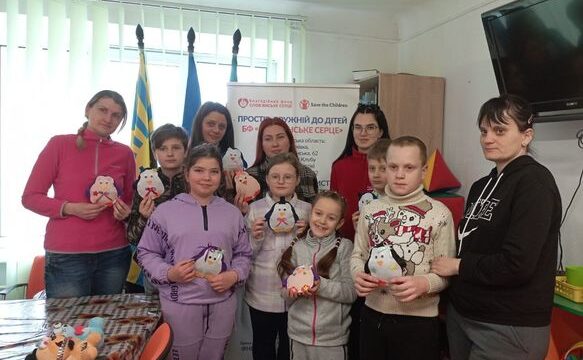 Для дітей Торецької громади був проведений черговий майстер-клас «Валіза ідей для творчих дітей»
