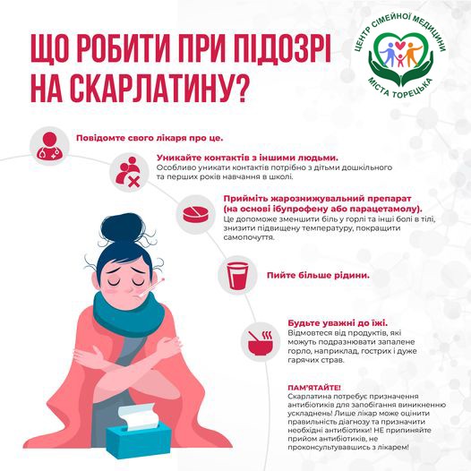 Скарлатина – це гостре інфекційне захворювання