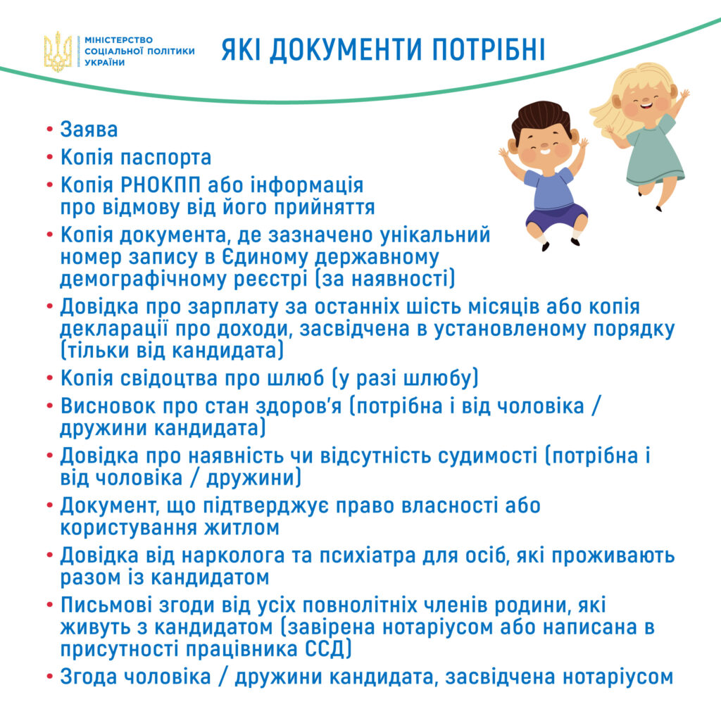 Як оформити опіку/піклування