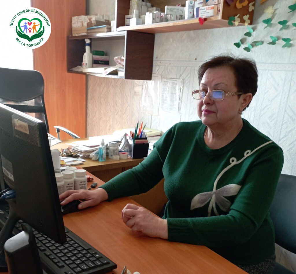 в Центрі сімейної медицини м. Торецька проведено онлайн нараду