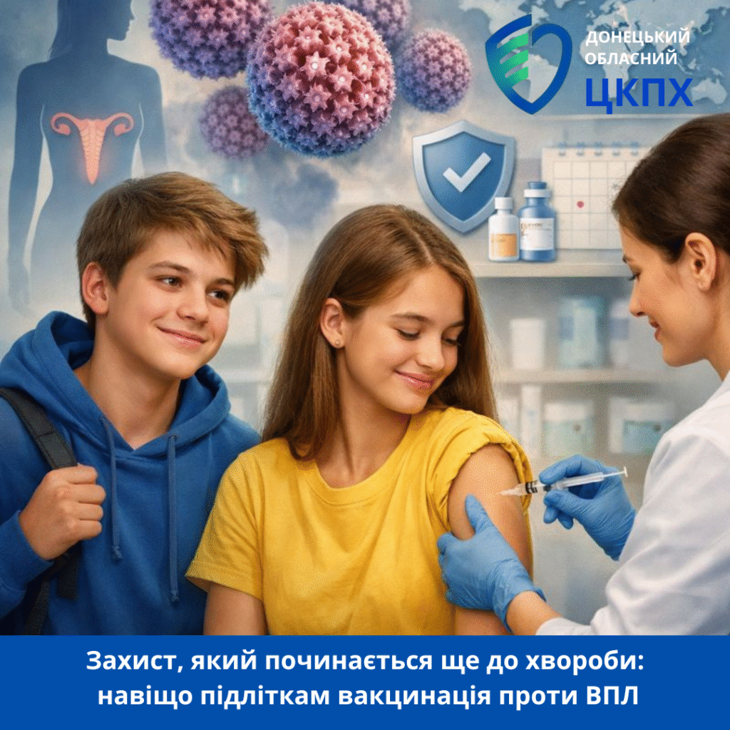 Захист, який починається ще до хвороби: навіщо підліткам вакцинація проти ВПЛ.