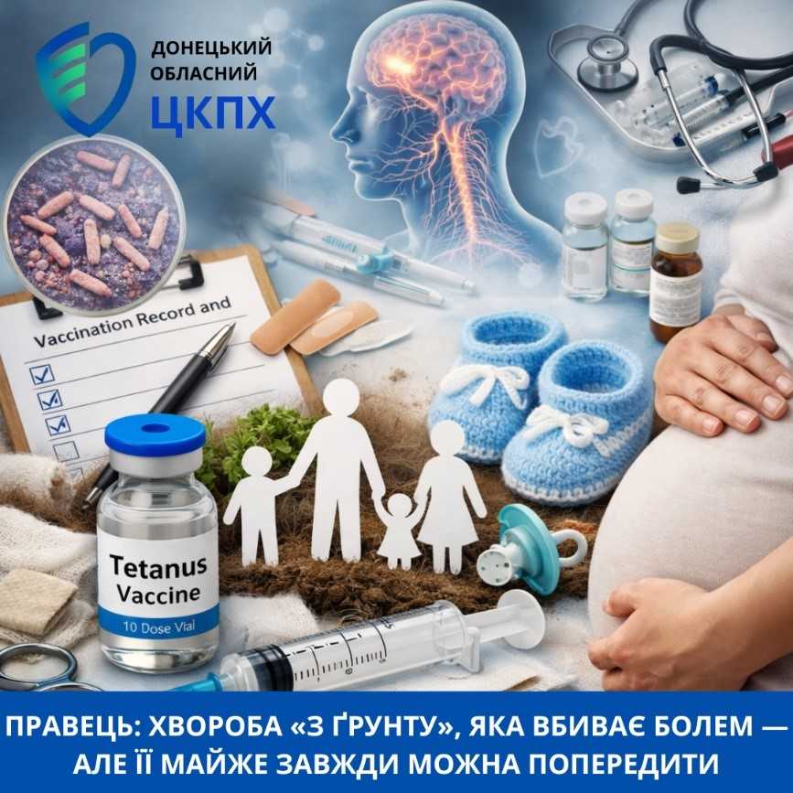 Правець: хвороба «з ґрунту», яка вбиває болем — але її майже завжди можна попередити